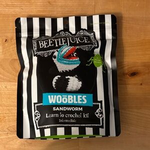 Unopened Woobles Sandworm Kit Beetlejuice
